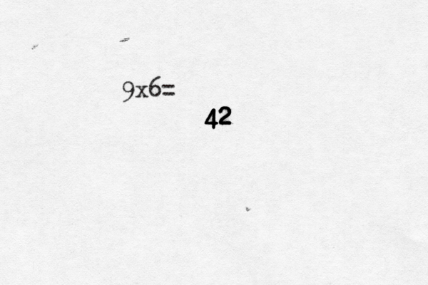 42 42 42 42 4 9x6