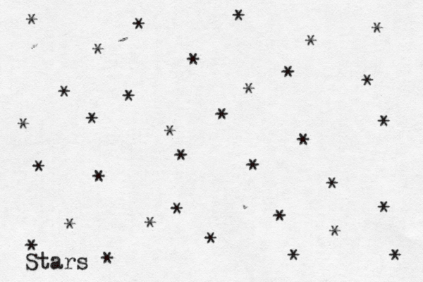 * * * * * * * * * * * * * * * * * * * * * * * * * * * * * * * * * * Stars