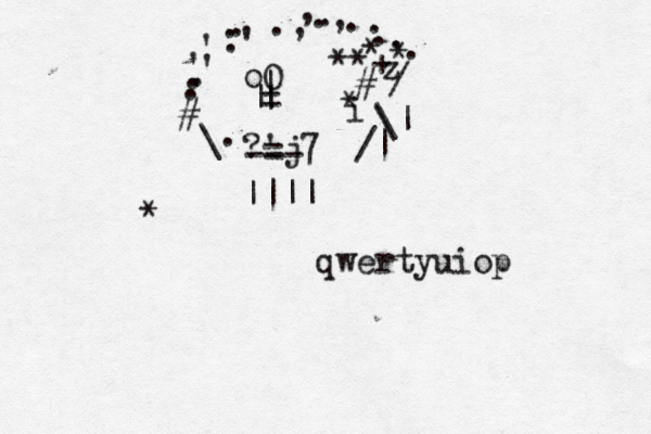. . . . . . ., , ., ' oO . : ' ' ' . . . < <| . ?'j7 --- | | ~ * * ^ * **+ |||| { # # i z / \ } ] = = \ \| | / qwertyuiop *