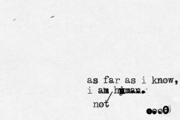 as far as i know, i am hi u u y u uman . . . . . . . . . . . . o o o o o o o. . . . . . o. . . .o o 0 0 0 0 0 0 0 0 / no