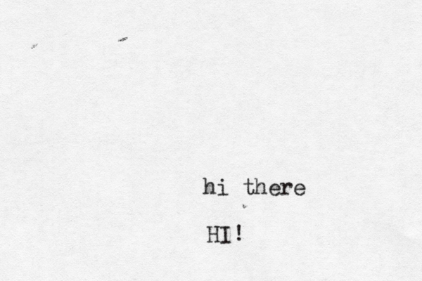 hi the HI