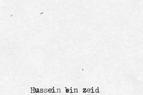 Hussein bin zei