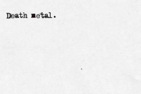 Death metal