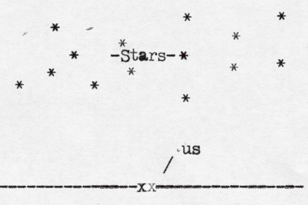 * * * * * * * * * * * * * * ---------------xx---------------- <- < Stars- / u