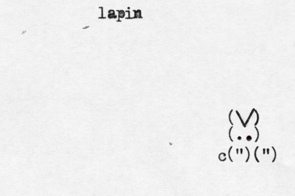 (\/) (..) c(")(") lapin