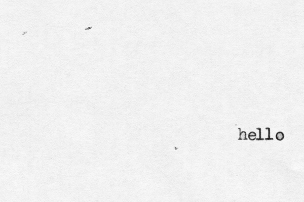 hello