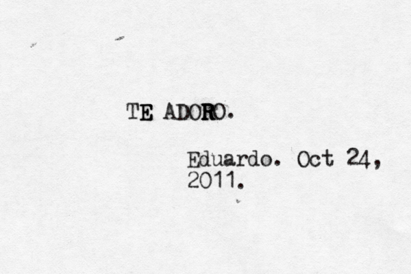 TE E E ADOR R R RO. Eduardo. Oct 24, 2011.