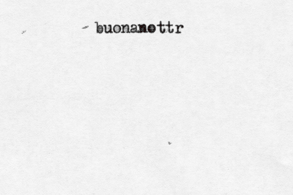 buonanott