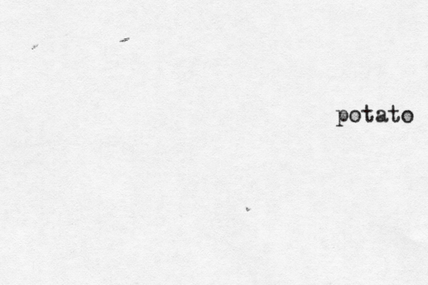 potato