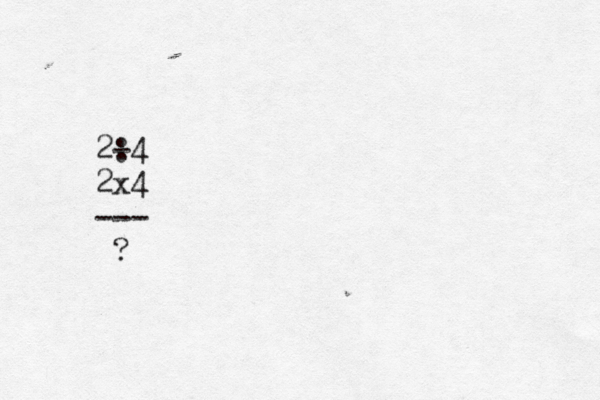 ~~ - : 2 4 2x4 --- 