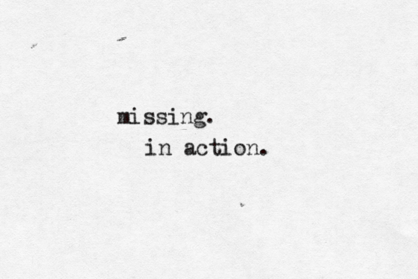 missing in action
