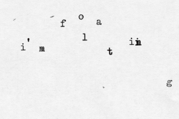 i ' m f l o a t ii n g