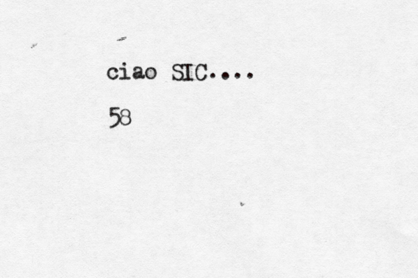 ci ao SIC.... 5