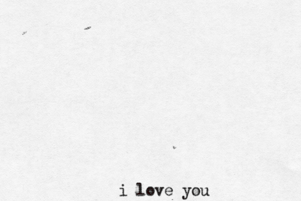 i love yo