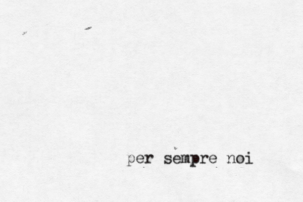 per sempre noi