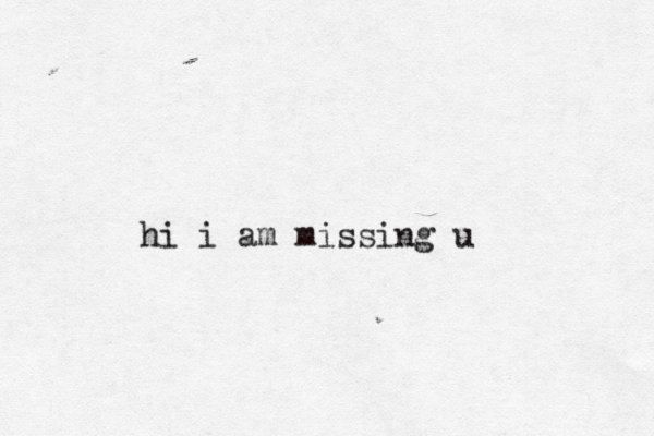 hi i am missing 