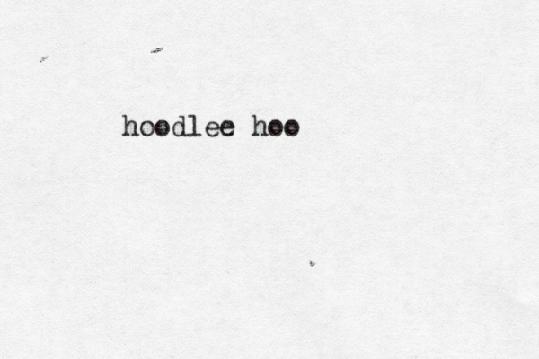 hoodlee ho