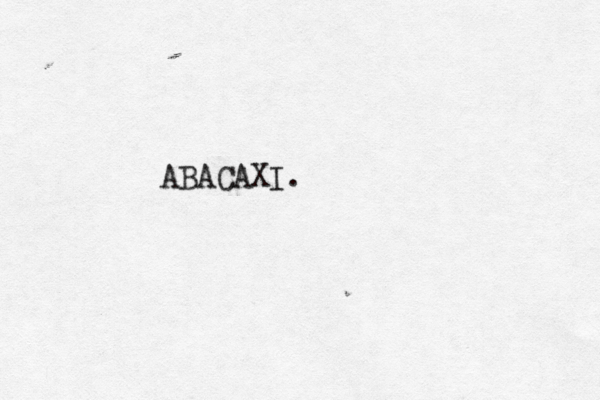 ABACAXI.