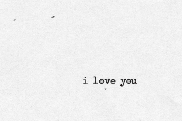 i love yo