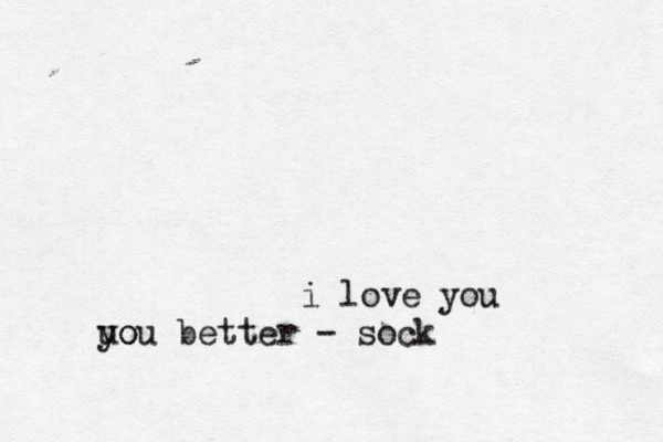 i love y uo you better - soc