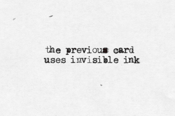 f the previous card uses iv nvisible in