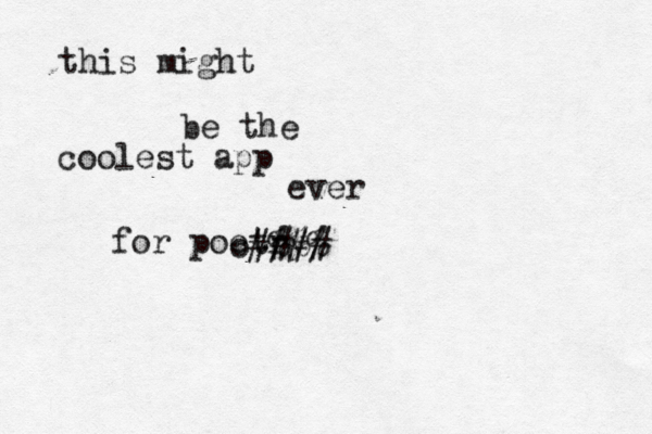 this might be the coolest app ever for poet o#### %%%