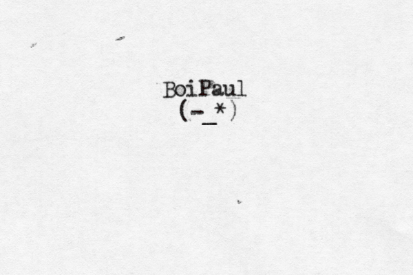 BoiPaul (-_*) 