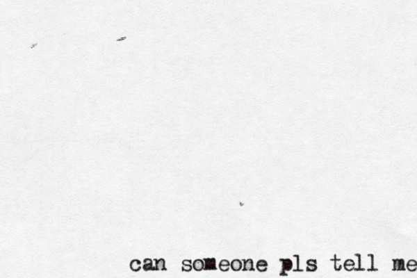 can someone pls tell me 