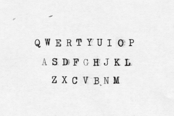Q W E R T Y U I O P A S D F G H J K L Z X C V B N M