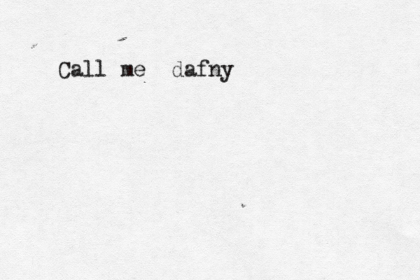 Call me dafny