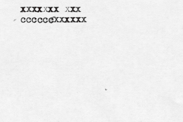 xxxxxxx xxx ccccccxxxxxx