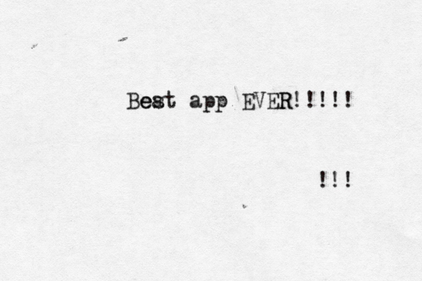Be ea st app EVER R!!!!! !!! 