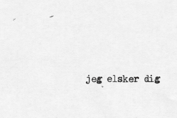 jeg elsker dig 