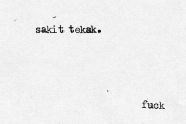 sakit teks ak . fuck 