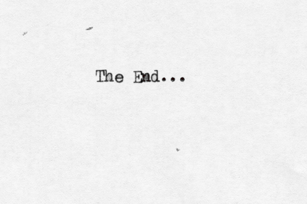 The End... 