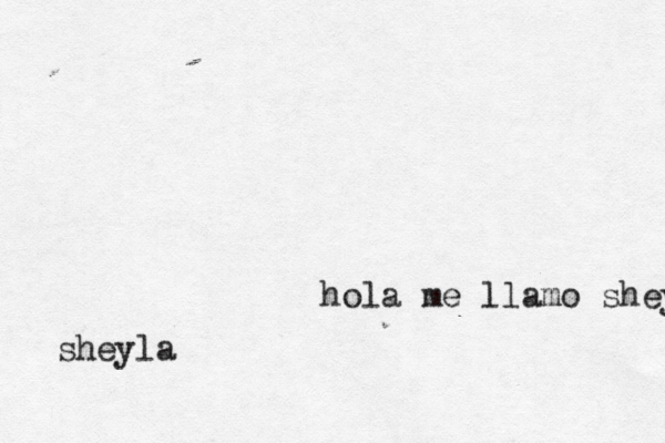 hola me llamo shey sheyla 