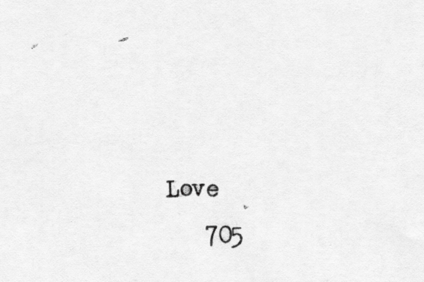 Love 705
