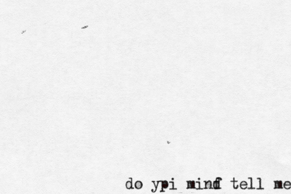 do ypi minf d tell me