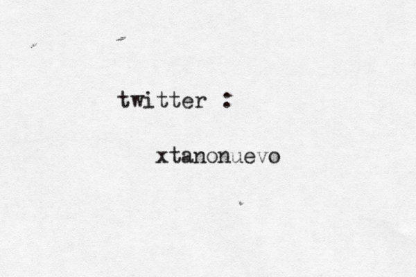 twitter xtanonuevo : 