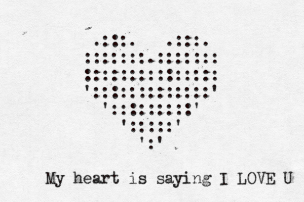 .:::. .:::. :::::::.::::::: ::::::::::::::: ':::::::::::::' ':::::::::' ':::::' ':' My heart is saying I LOVE U 
