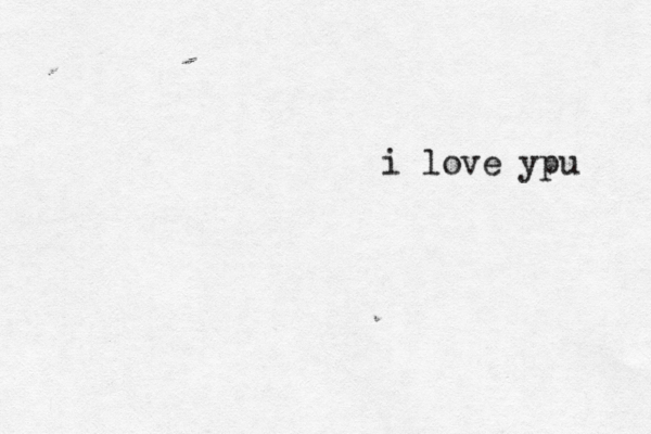 i love ypu 