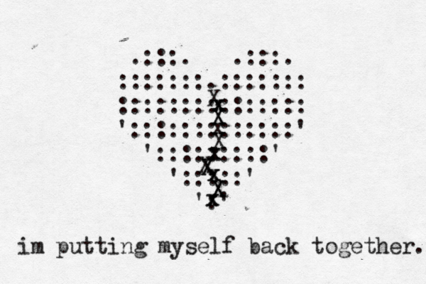 .:::. .:::. :::::::.::::::: ::::::::::::::: ':::::::::::::' ':::::::::' ':::::' ':' X X X X X X X X X x x x x x x x x x x im putting myself back together. 