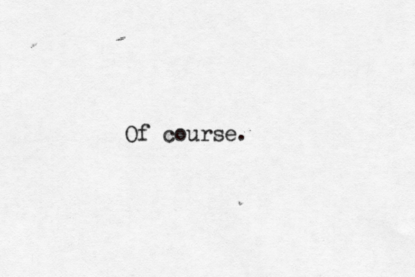 Of course.