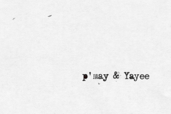 p'may & Yayee