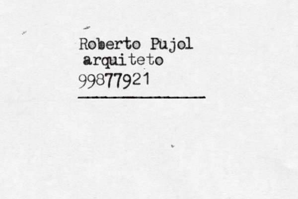 Roberto Pujol arquiteto 99877921 ______________ 