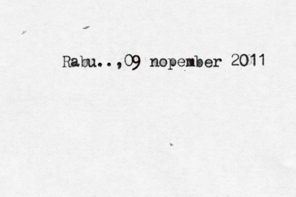 Rabu..,09 no pember 2011 