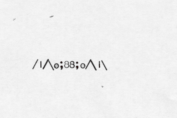 /|/\o;88;o/\|\ 