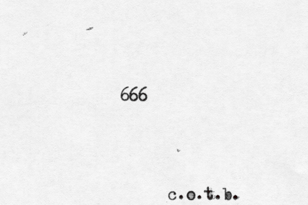 666 c.o.t.b.