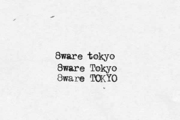 8ware tokyo 8ware Tokyo 8ware TOKYO 