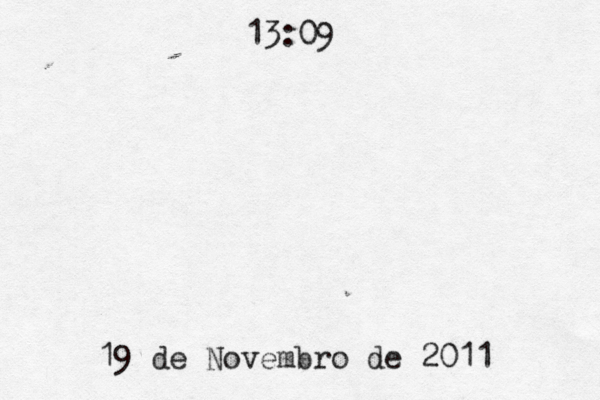 13:09 19 de Novembro de 2011 